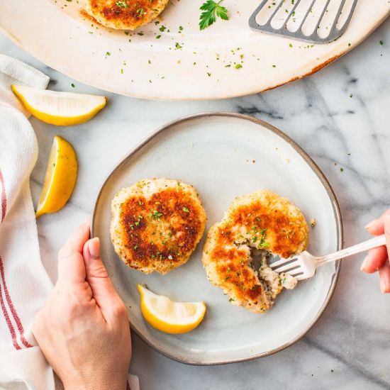 Mashed Potato Fish Cakes