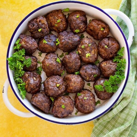 Soft Eggless Meatballs