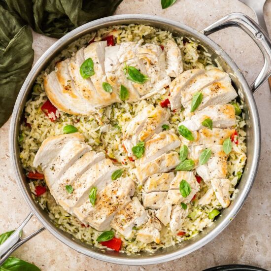Mediterranean Chicken and Rice