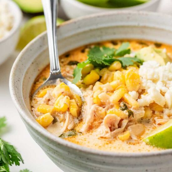 Mexican Street Corn Soup