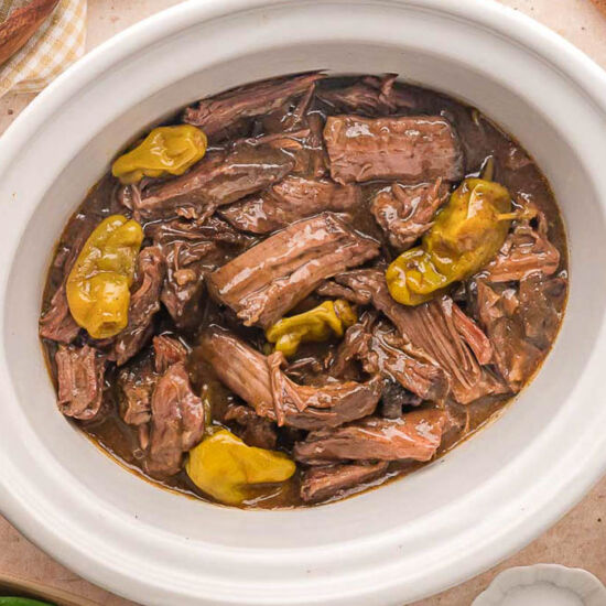 Slow Cooker Mississippi Pot Roast