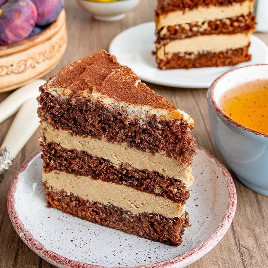 Mocha Chocolate Layer Cake