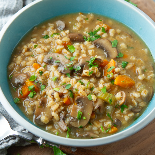 Mushroom Barley Soup