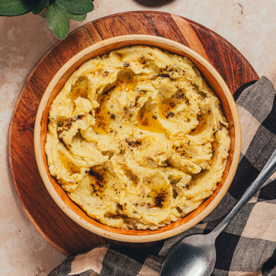 Brown Butter Mashed Potatoes