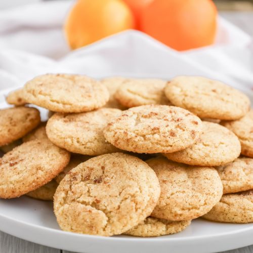 Orange Cardamom Snickerdoodles