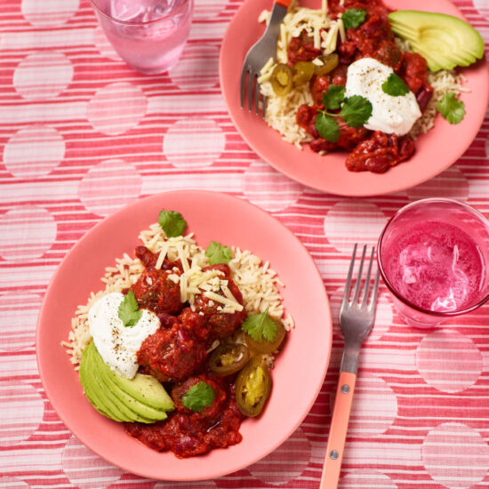 Chilli Con Carne Meatballs