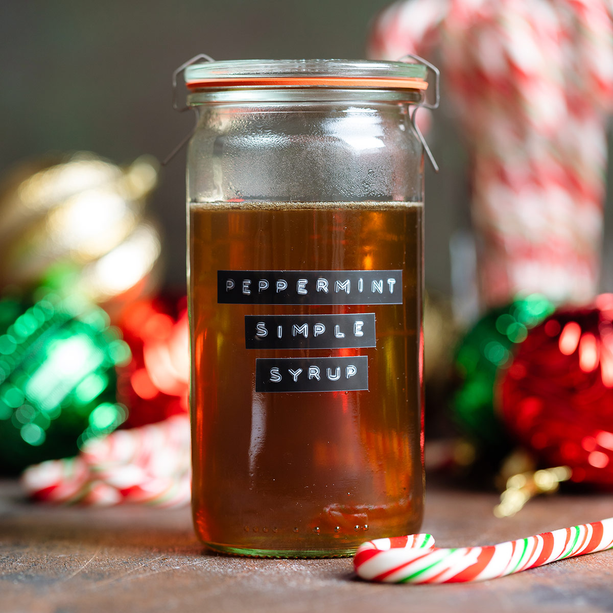 Peppermint Simple Syrup
