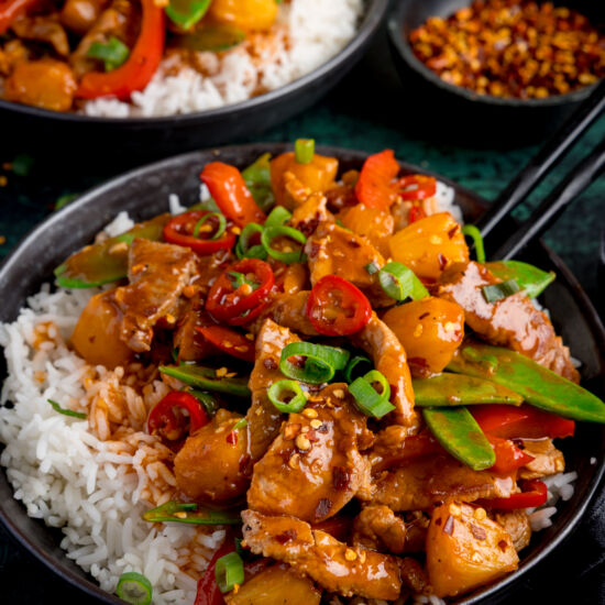 Pineapple Pork Stir Fry
