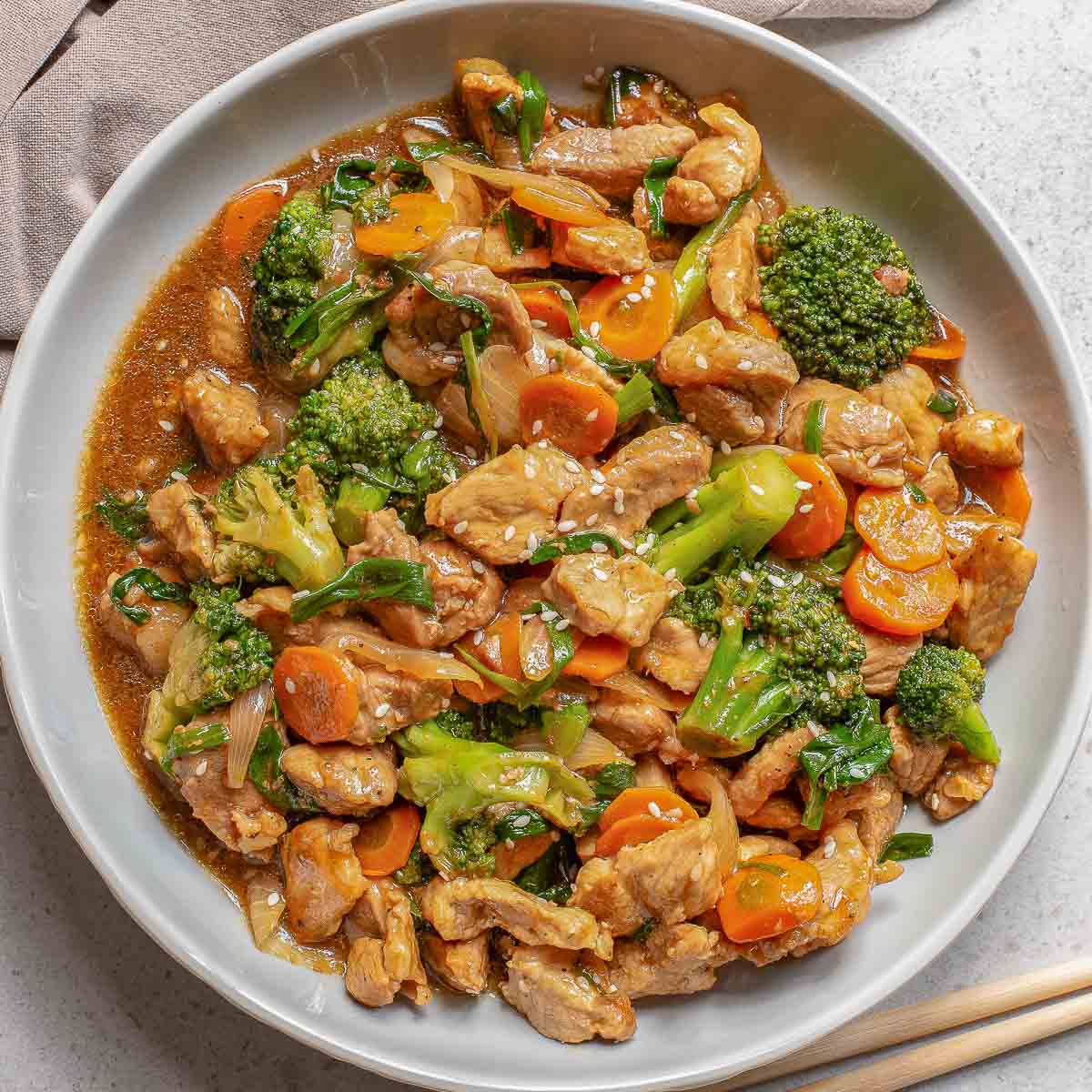 Pork Chop Suey