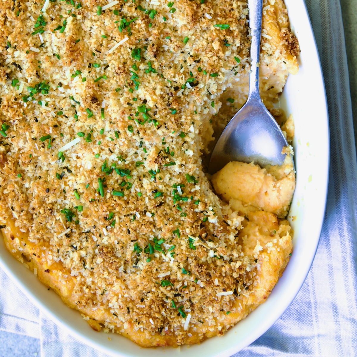 Potato and Sweet Potato Bake