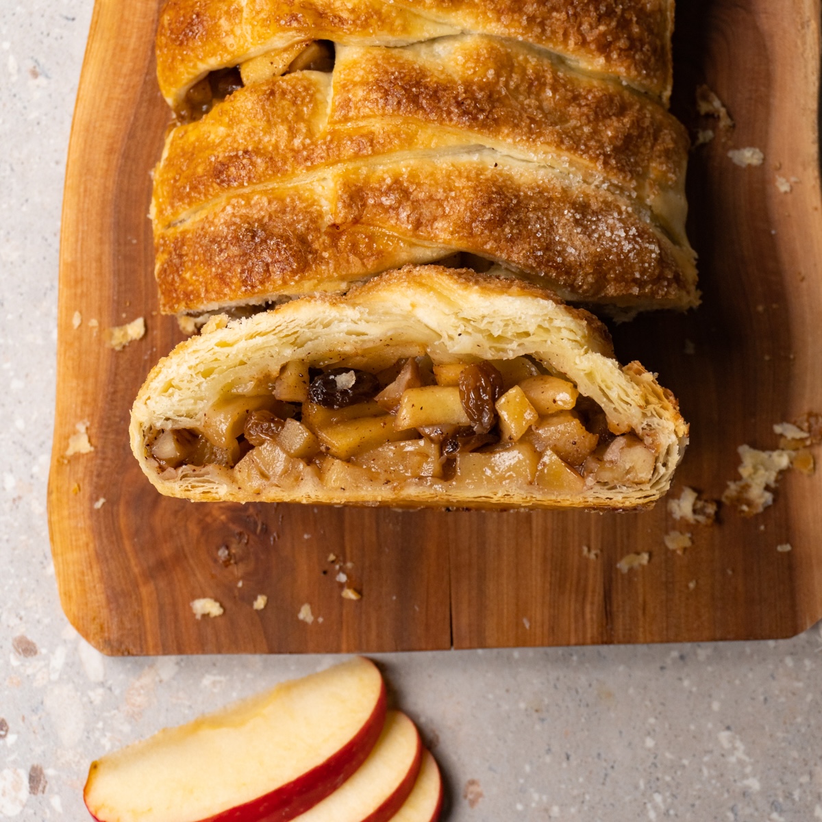 Puff Pastry Apple Pie