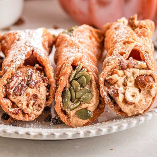 Pumpkin Cannoli