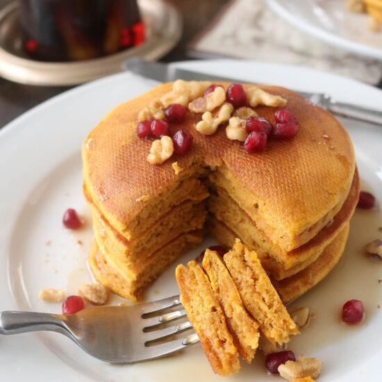The Best Pumpkin Pancakes
