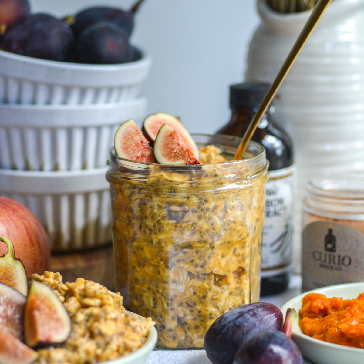 Pumpkin Pie Overnight Oats