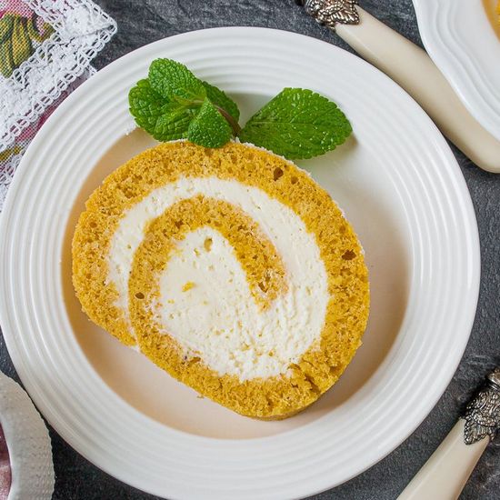 Pumpkin Swiss Roll