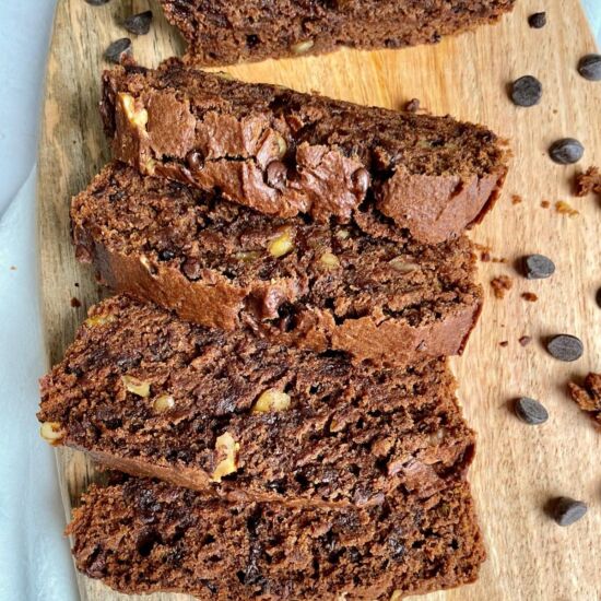 Vegan Pumpkin Chocolate Chip Bread