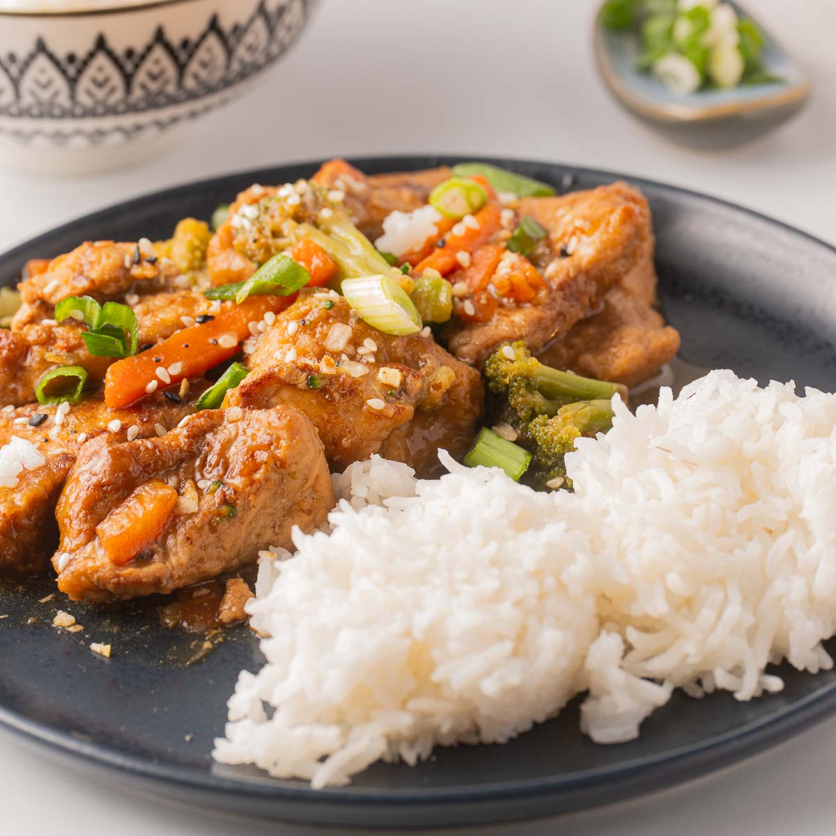 Slow Cooker Mongolian Pork