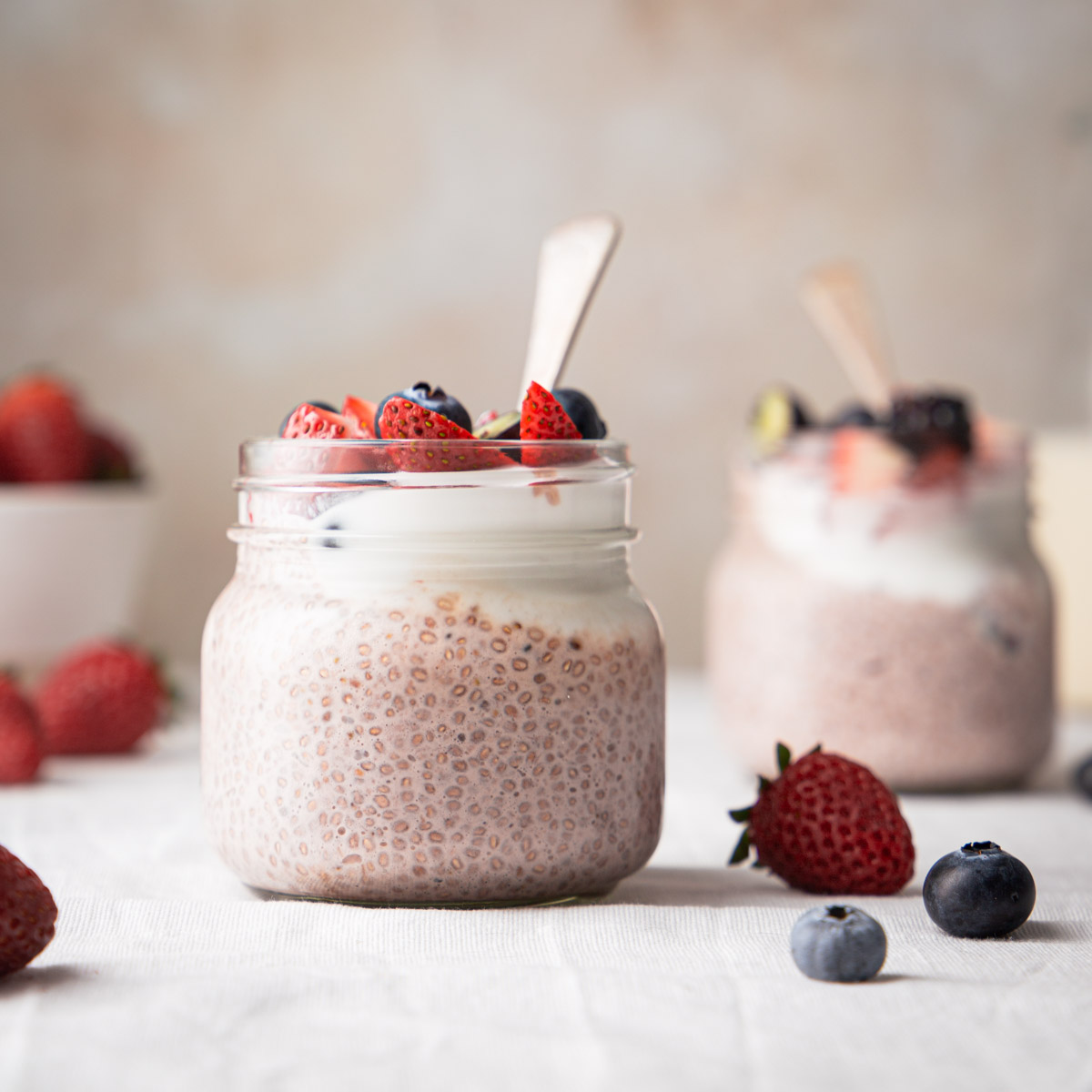 Strawberry Chia Pudding