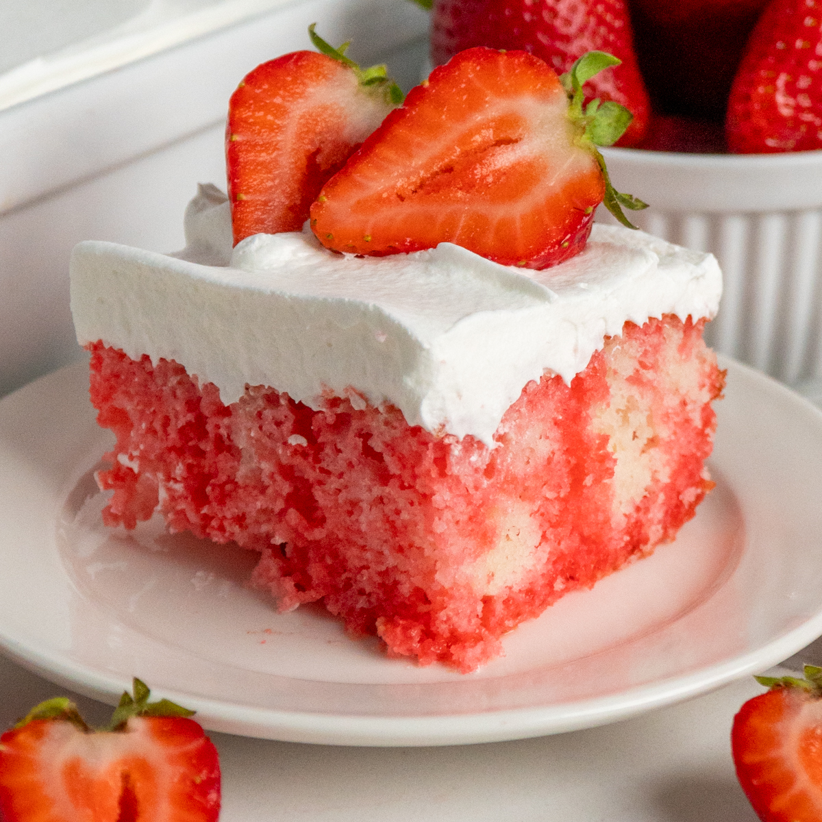 Strawberry Poke Cake