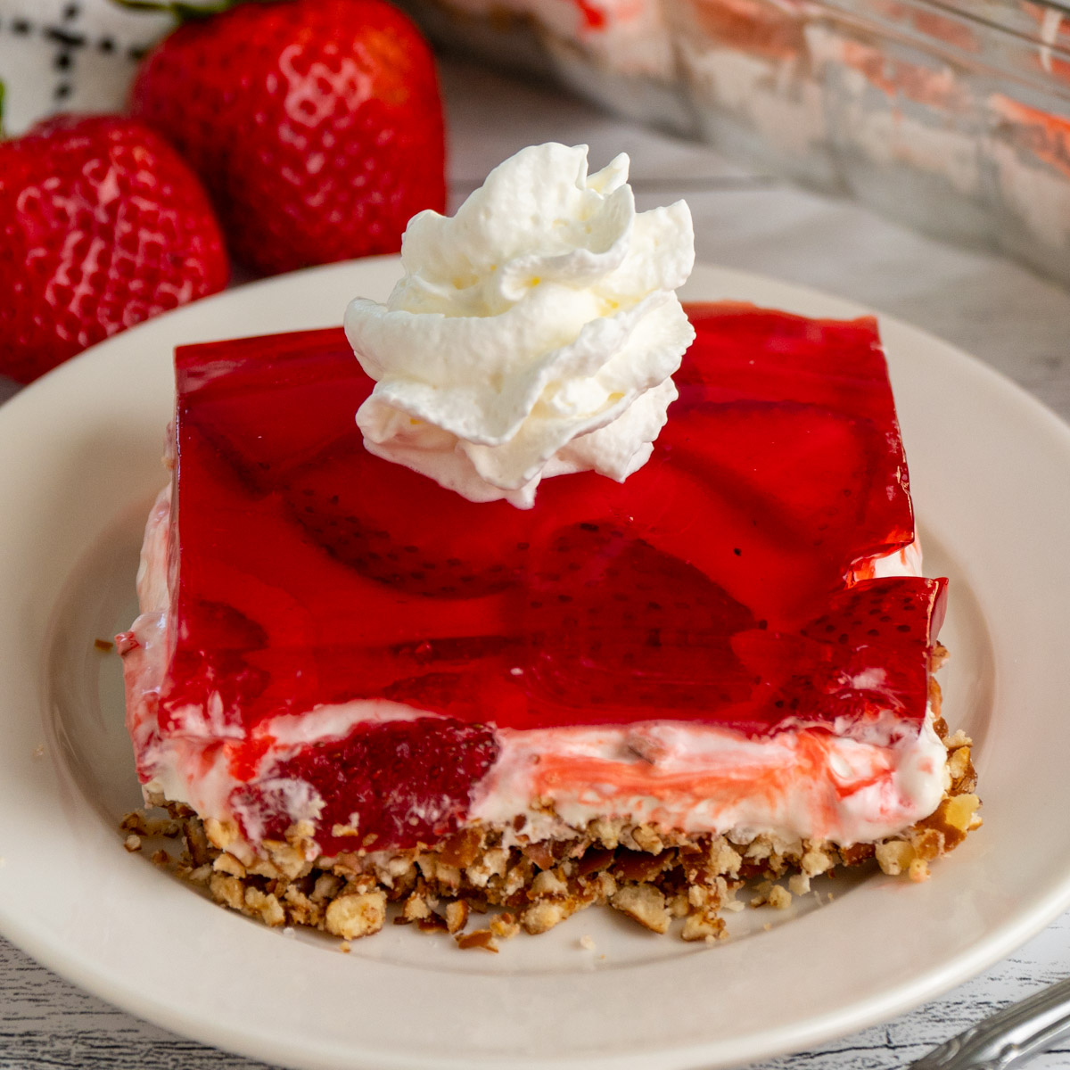 Strawberry Pretzel Salad