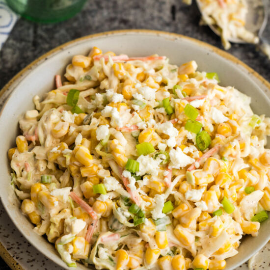 Street Corn Jalapeno Coleslaw