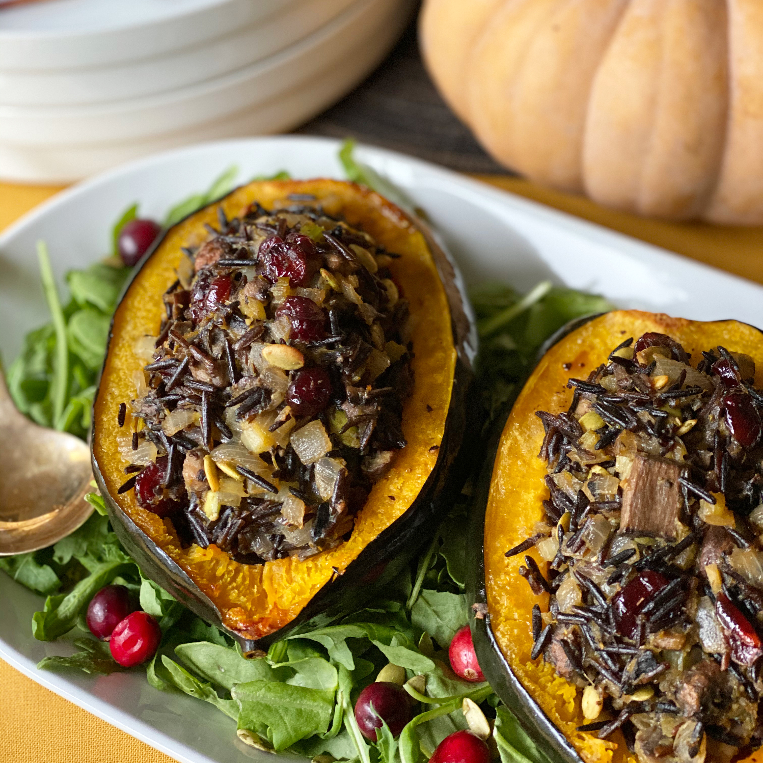 Stuffed Acorn Squash
