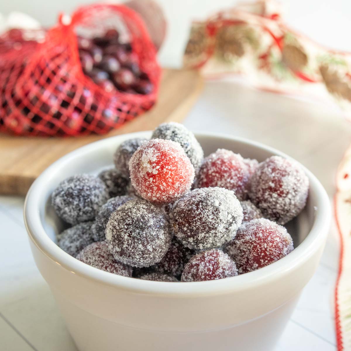 Sugared Cranberries