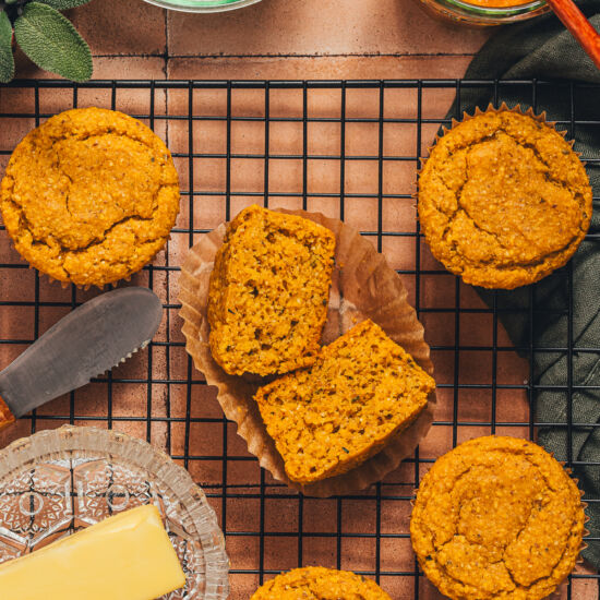 Sweet Potato Corn Muffins