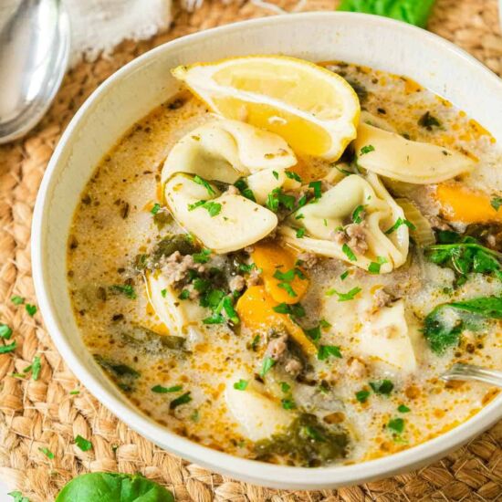 Italian Tortellini Soup