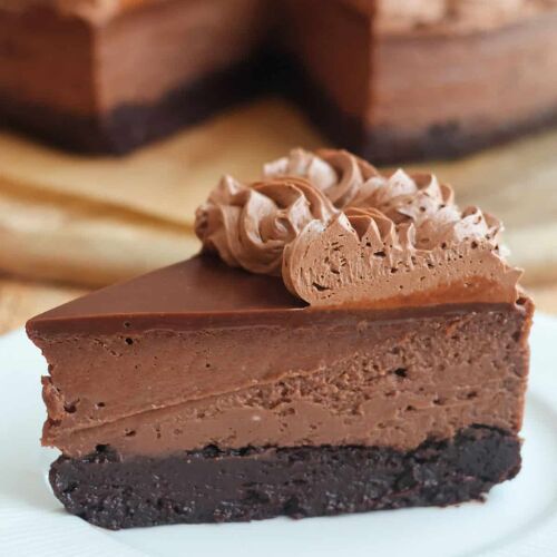Nutella Brownie Cheesecake