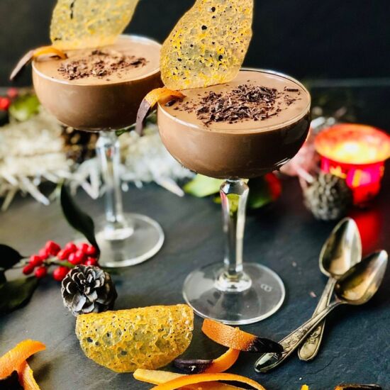 Vegan Chocolate & Orange Mousse