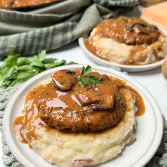 Vegan Salisbury Steak