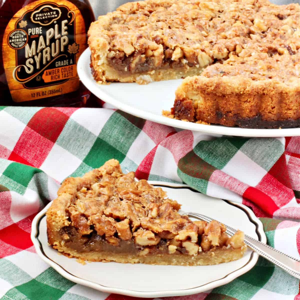Maple Walnut Tart