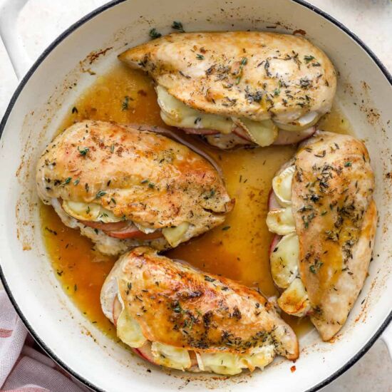 Apple Brie Stuffed Chicken