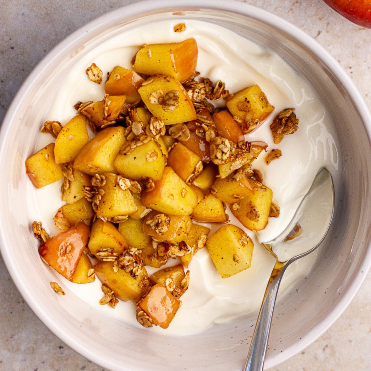 Apple Pie Yogurt Bowl