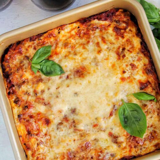 Authentic Italian Lasagna