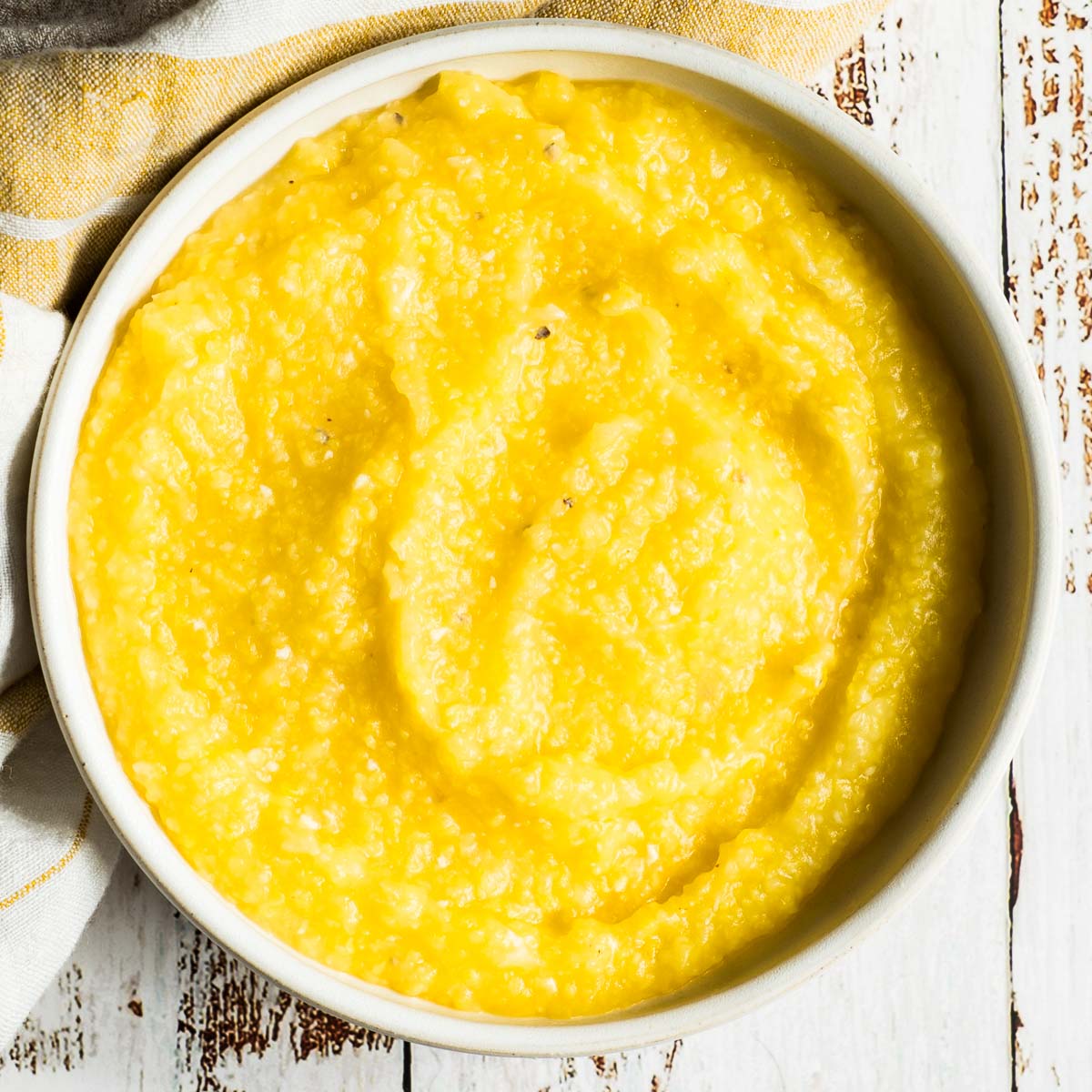 Creamy Baked Polenta