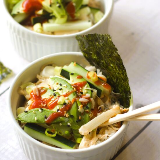 Easy Baked Sushi Roll