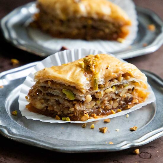 Pistachio Walnut Baklava