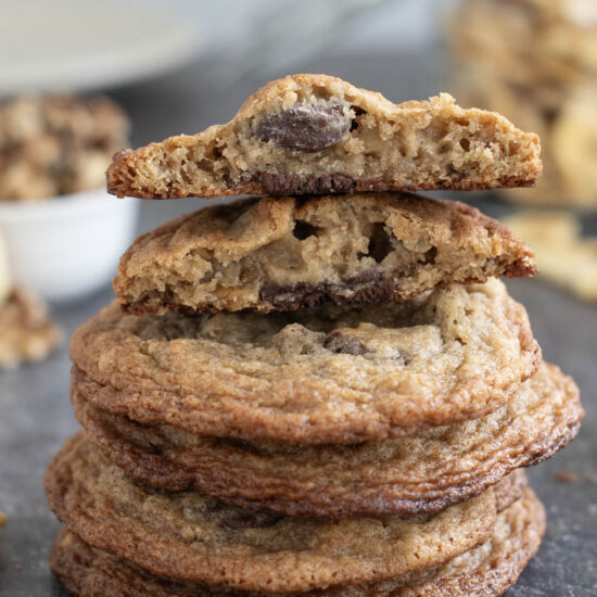 Banana Chocolate Chunk Cookies