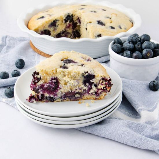 Sweet Blueberry Cornmeal Bread