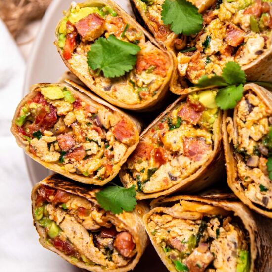 Chorizo Breakfast Burrito