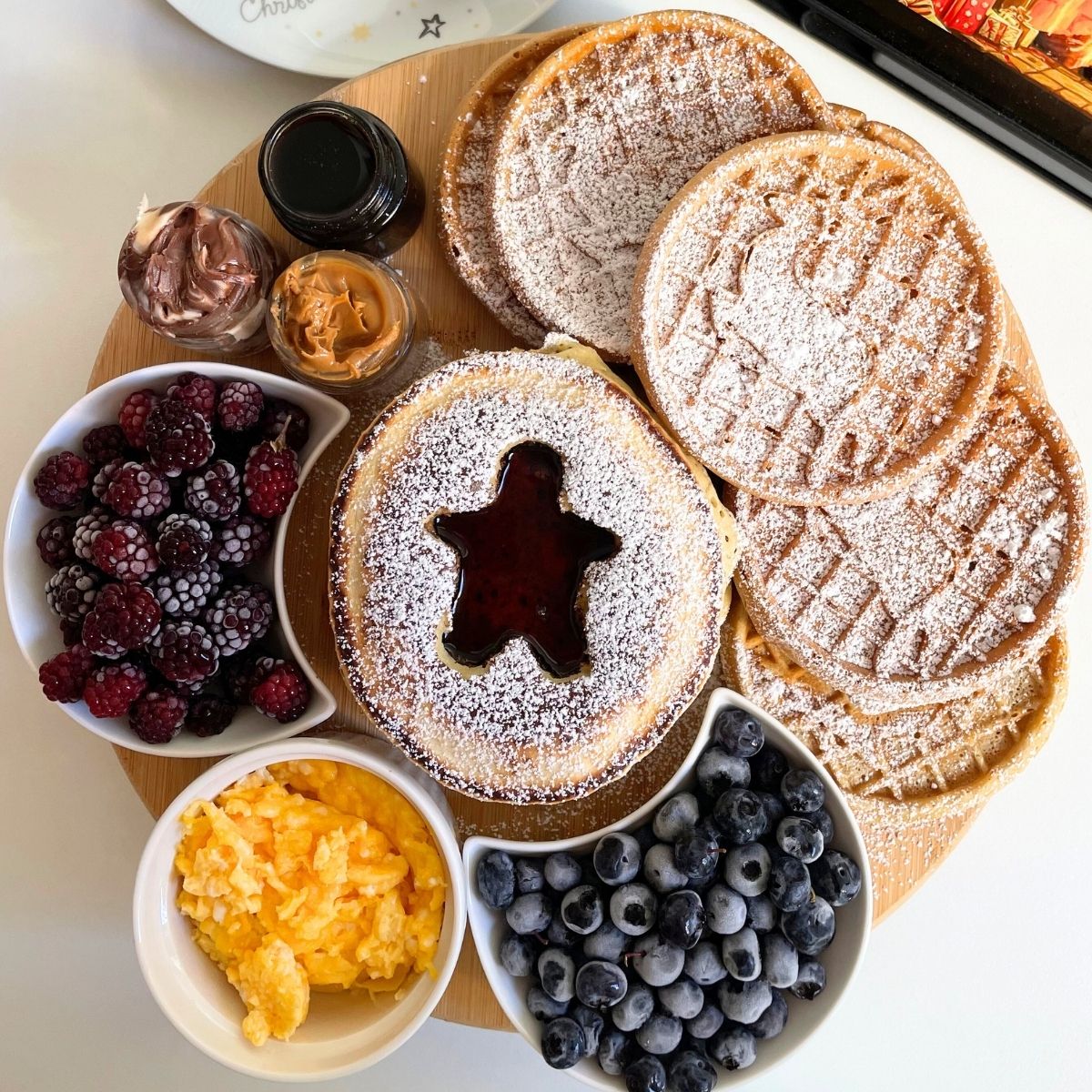 Christmas Breakfast Board