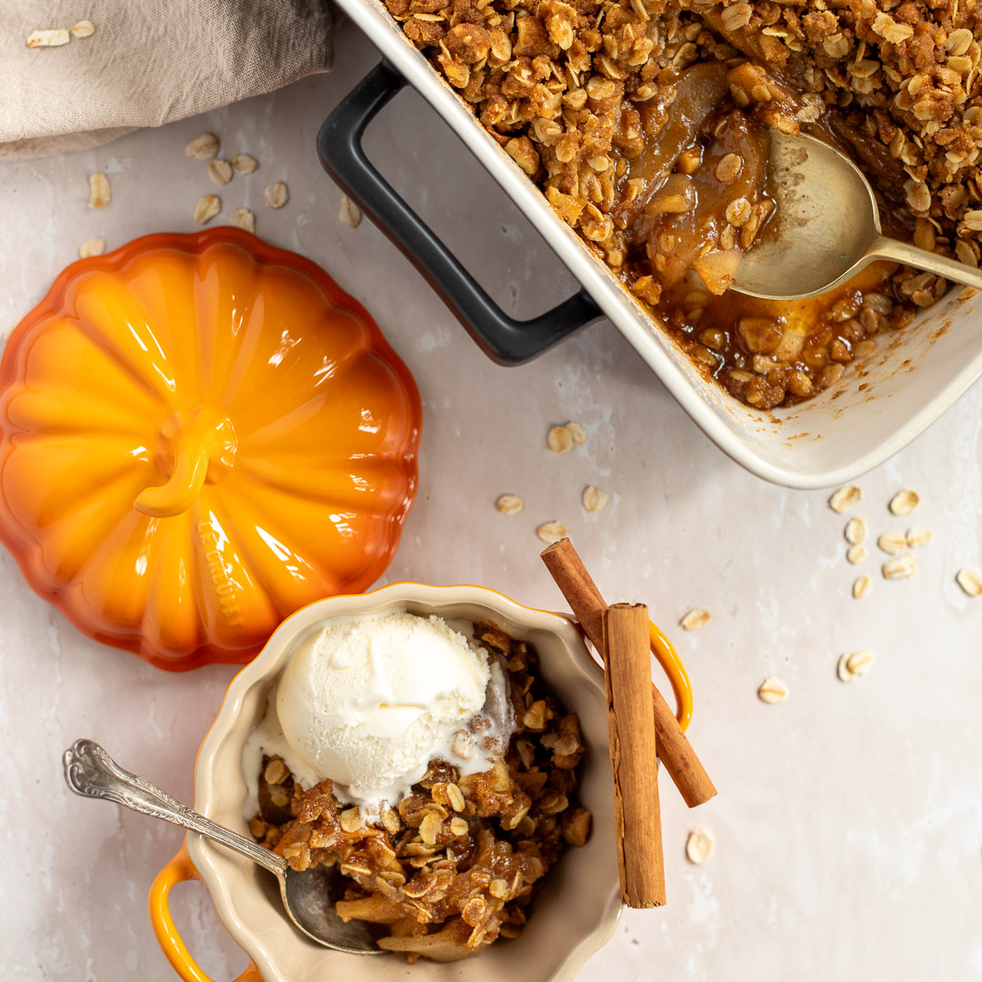 Brown Butter Apple Crisp