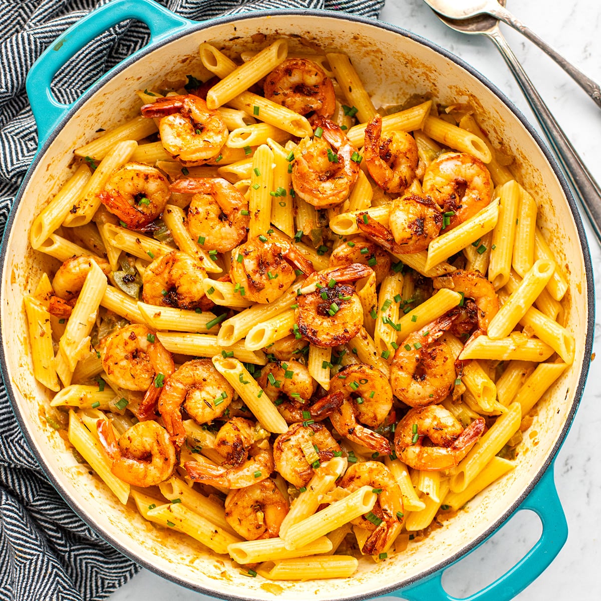 Cajun Shrimp Pasta
