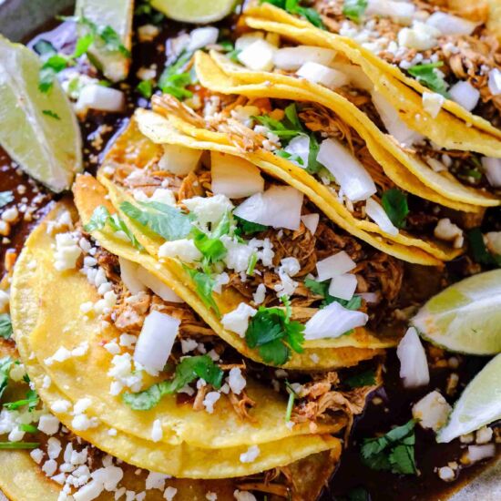 Easy Chicken Birria Tacos