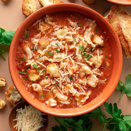Chicken Parm Soup