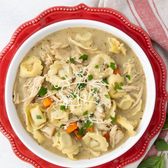 Chicken Tortellini Soup
