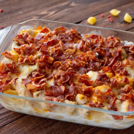 Chicken Bacon Ranch Casserole