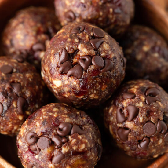 Chocolate Cherry Energy Bites